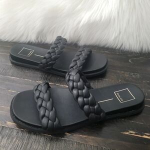 Dolce Vida Braided Slide Sandals Womens Size 9